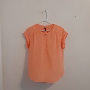 Maurice's Women's Button Up Shortsleeve Top